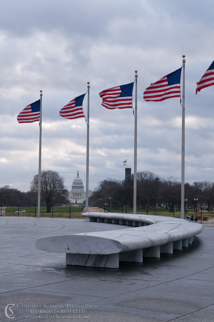 Capitol From Washington Monument: Washington, DC