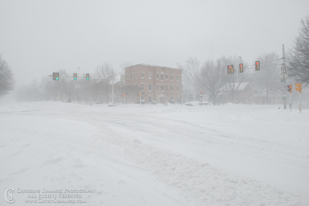 Snowy Streets: Falls Church, Virginia