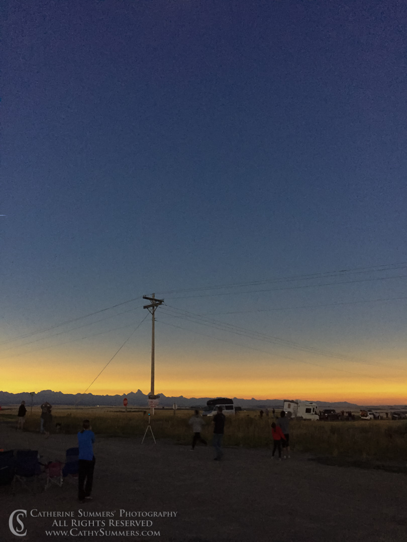 Mid Morning Twilight - 2017 Solar Eclipse: Ashton, Idaho