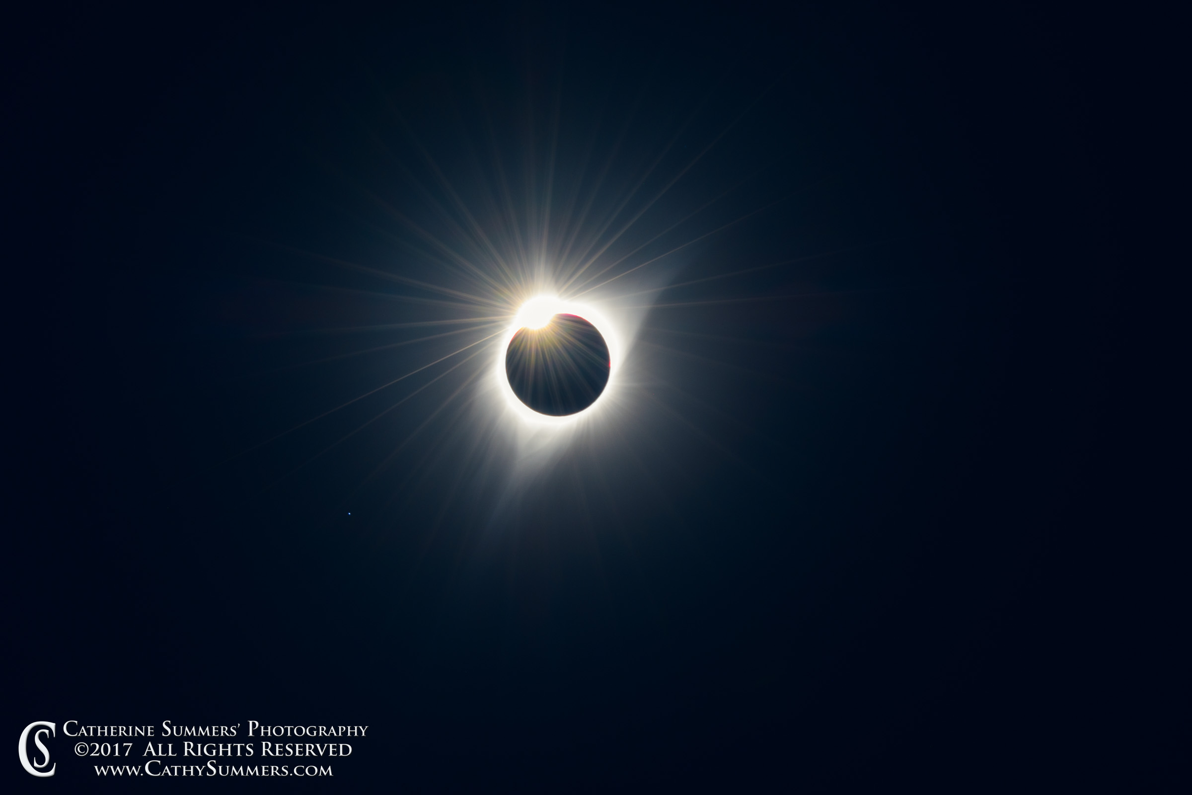 Totality Ends - 2017 Solar Eclipse: Ashton, Idaho