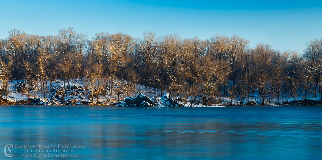 Winter Morning on the Potomac River - Orton Effect