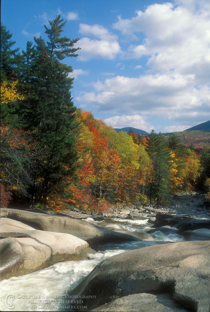 Franconia Falls, Autumn Afternoon: White Mountains, New Hampshire