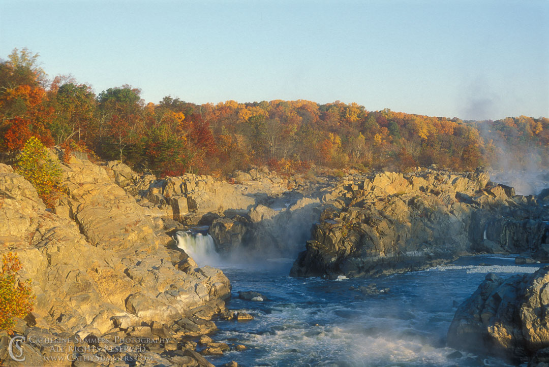 Autumn Morning at Great Falls: Great Falls National Park, Virginia