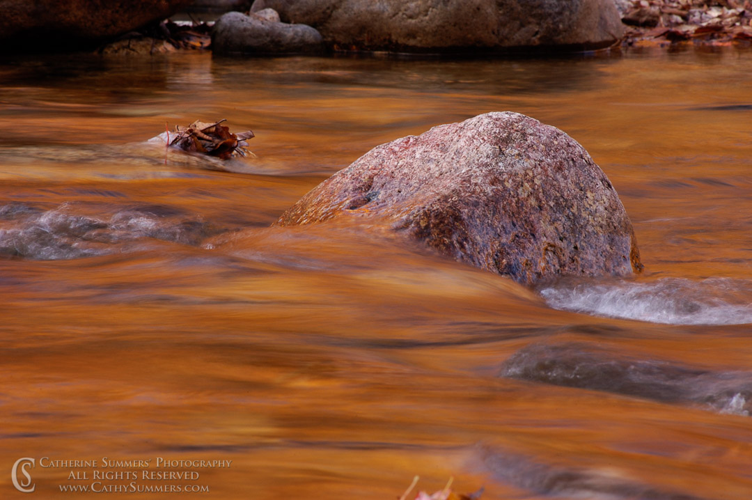 Fall Colors - Swift River Reflections #14: White Mountains, New Hampshire