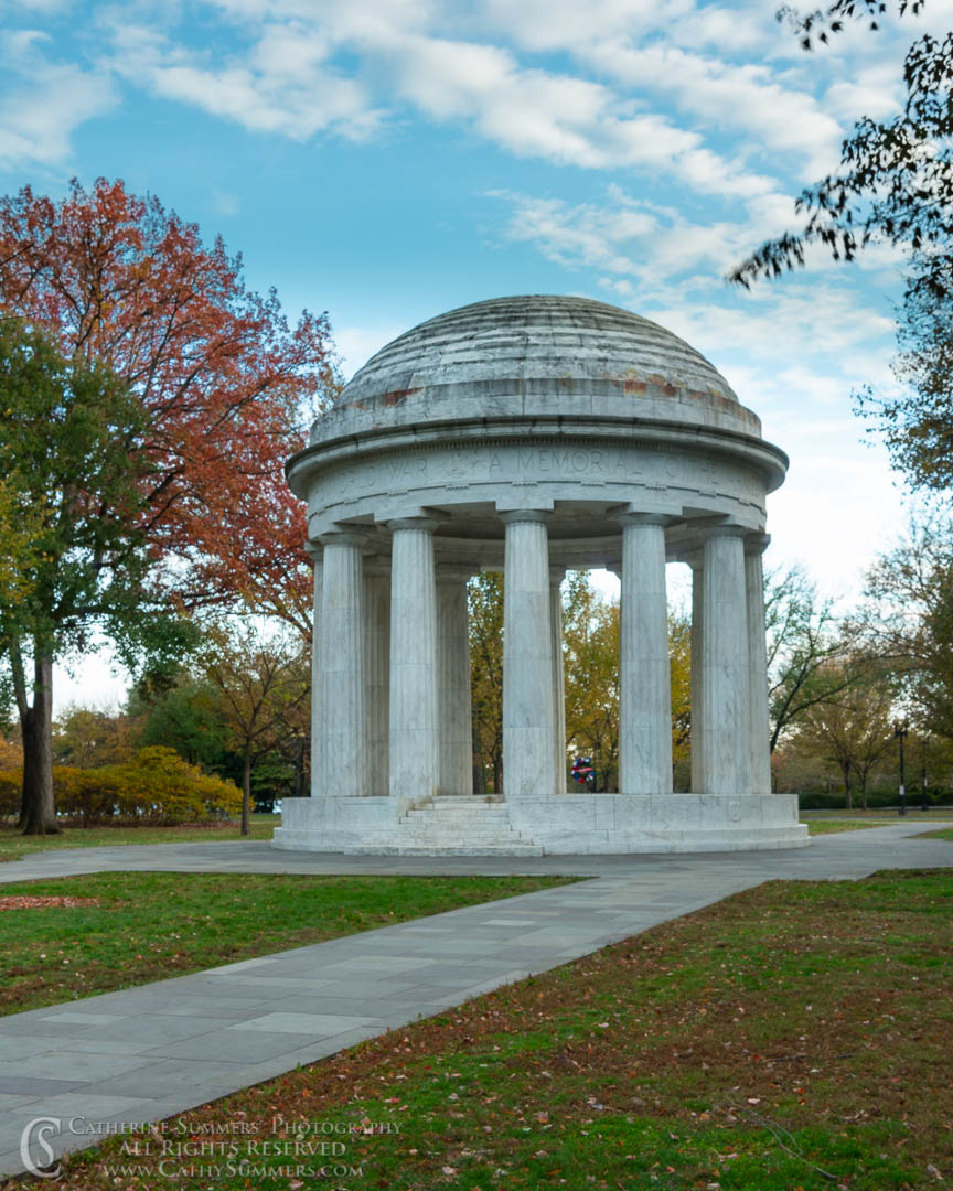 District of Columbia War Memorial on an Autumn Afternoon